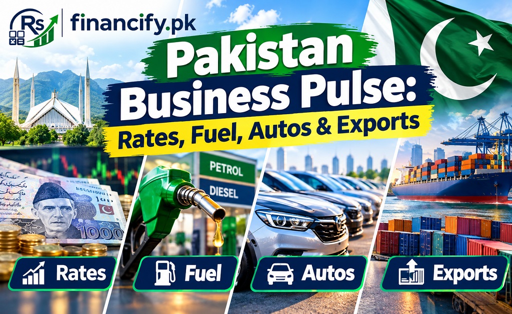 Pakistan Business Pulse: Rates, Fuel, Autos & Exports