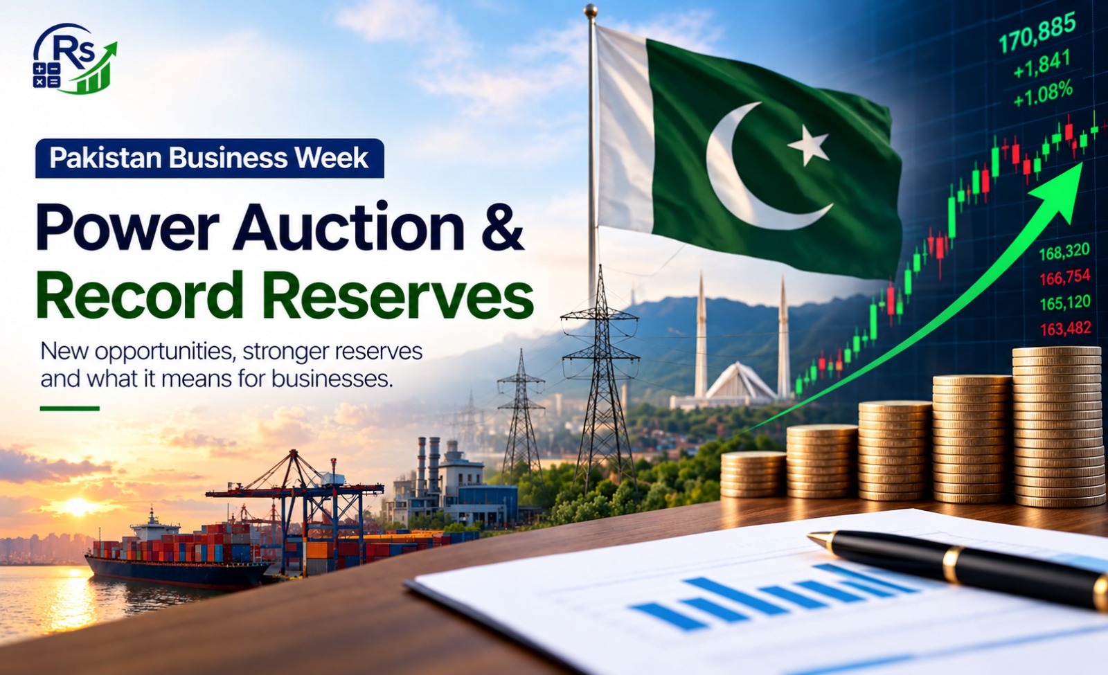 Pakistan Business Week: Power Auction & Record Reserves